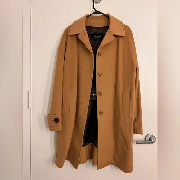 Breras Jackets Coats Breras Milano Camel Coat Nwt Poshmark
